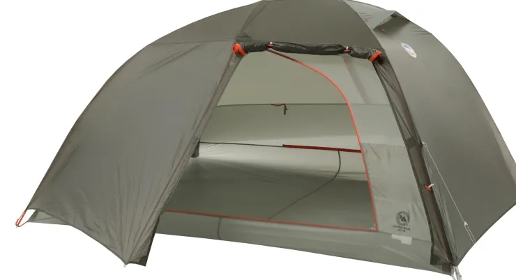 Backpacking & Lightweight Tents-Big Agnes Copper Spur UL3 XL Tent - Lichen Green-Mercury