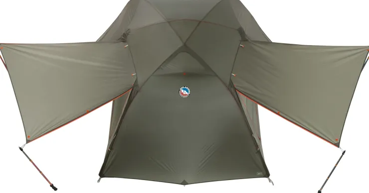 Backpacking & Lightweight Tents-Big Agnes Copper Spur UL3 XL Tent - Lichen Green-Mercury
