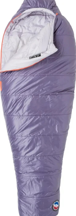 Backpacking & Lightweight Sleeping Bags-Big Agnes Womens Anthracite 20/ -7 Sleeping Bag - Regular