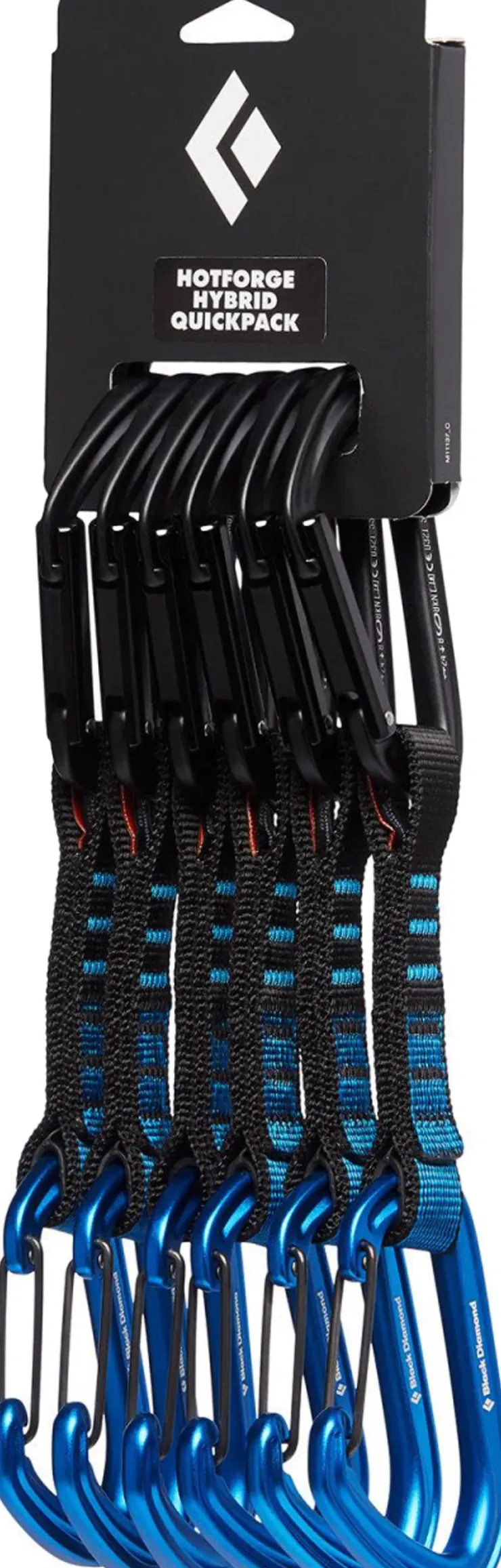 Carabiners & Quickdraws-Black Diamond HotForge Hybrid QuickPack - 12cm