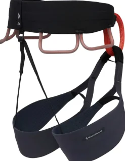 Harnesses-Black Diamond Mens Solution Harness - Carbon