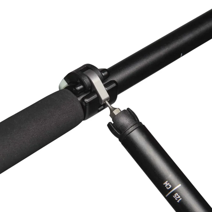 Walking Poles-Black Diamond Pursuit FLZ Trekking Poles - Black-Foam Green - S/M