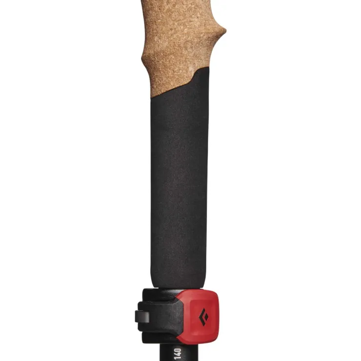 Walking Poles-Black Diamond Pursuit FLZ Trekking Poles - Black-Octane - M/L