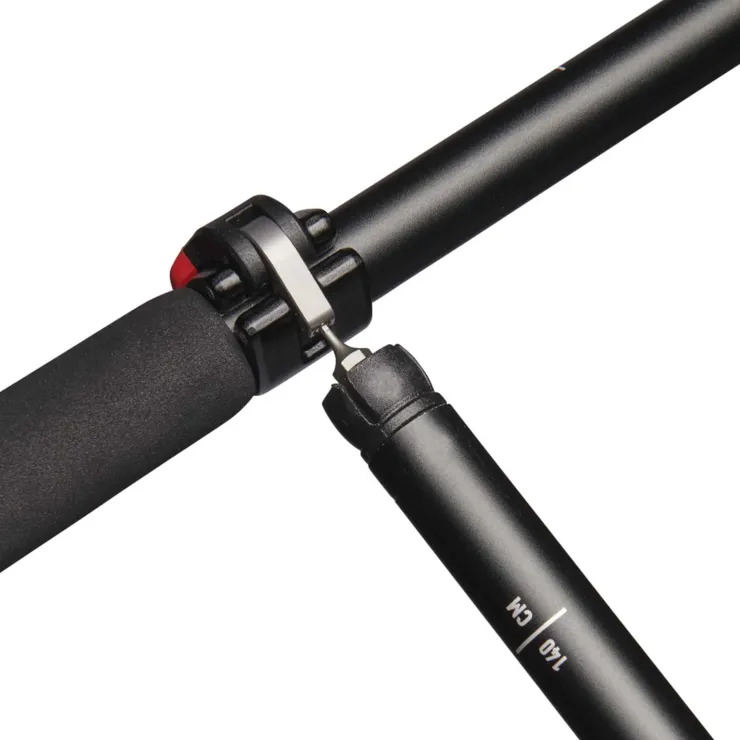 Walking Poles-Black Diamond Pursuit FLZ Trekking Poles - Black-Octane - M/L