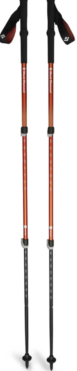 Walking Poles-Black Diamond Trail Back Trekking Poles - Burnt Sienna
