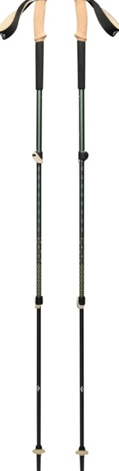 Walking Poles-Black Diamond Trail Cork Trekking Poles - Laurel Green