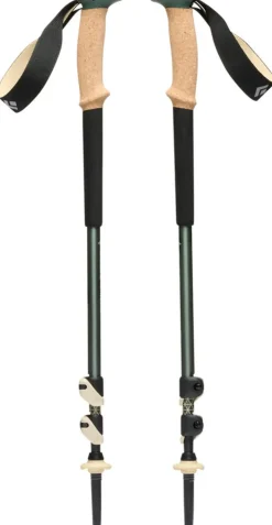Walking Poles-Black Diamond Trail Cork Trekking Poles - Laurel Green