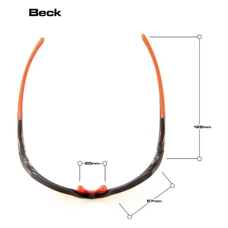 Eyewear-Bloc Eyewear BLOC Beck Sunglasses - Black-Blue Mirror