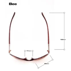 Eyewear-Bloc Eyewear BLOC Bee Sunglasses - Shiny Tortoiseshell-Brown Graduated