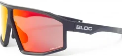Eyewear-Bloc Eyewear BLOC Blade 2 Sunglasses - Matt Black-Red Mirror