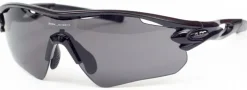 Eyewear-Bloc Eyewear BLOC Bourke Sunglasses - Shiny Black-Grey