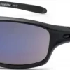 Eyewear-Bloc Eyewear BLOC Daytona Sunglasses - Matt Black-Blue Mirror
