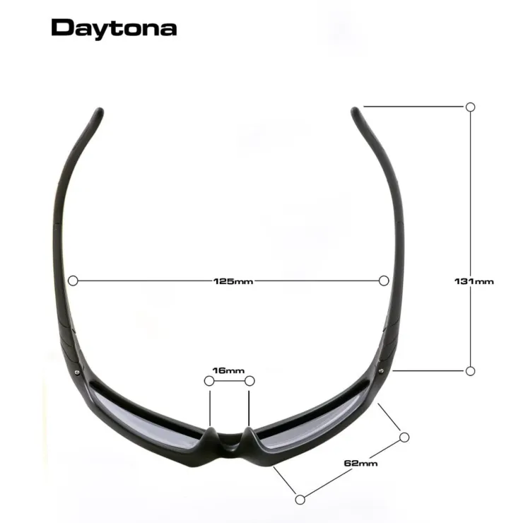 Eyewear-Bloc Eyewear BLOC Daytona Sunglasses - Matt Black-Blue Mirror