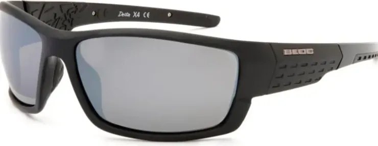 Eyewear-Bloc Eyewear BLOC Delta Sunglasses - Matt Black-Polarised Grey