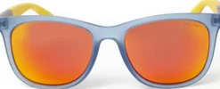 Eyewear-Bloc Eyewear BLOC Fiji Sunglasses - Blue-Red Mirror