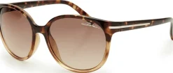 Eyewear-Bloc Eyewear BLOC Jessica Sunglasses - Graduated Tortoiseshell-Brown Graduated