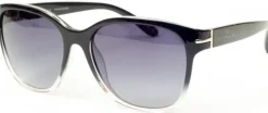 Eyewear-Bloc Eyewear BLOC Lilly Sunglasses - Crystal Black Fade-Grey Graduated