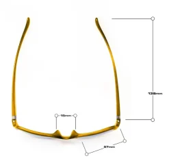 Eyewear-Bloc Eyewear BLOC Riser Sunglasses - Matt Black-Yellow Red Mirror