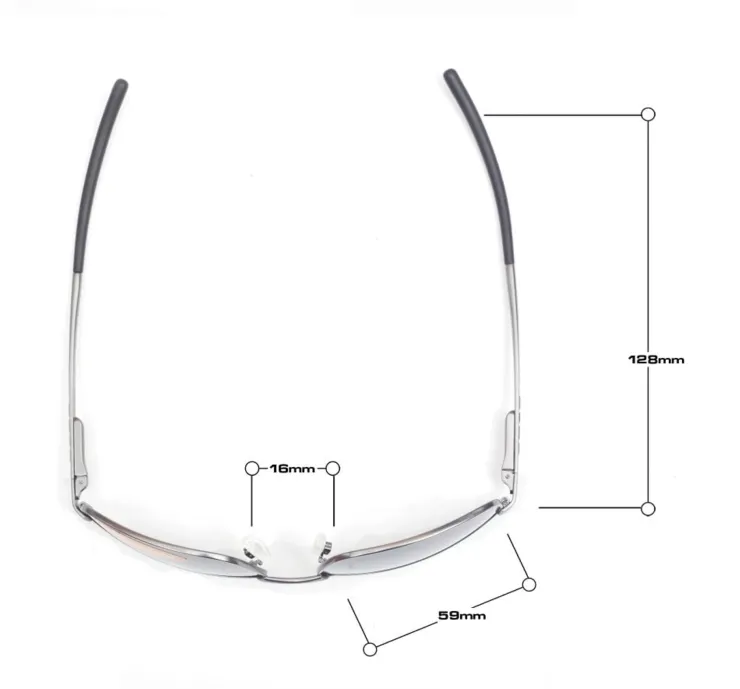 Eyewear-Bloc Eyewear BLOC Square Sunglasses - Gun Metal-Polarised Grey