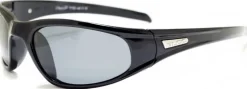 Eyewear-Bloc Eyewear BLOC Stingray Sunglasses - Shiny Black-Polarised Grey
