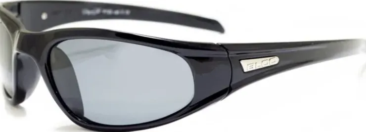 Eyewear-Bloc Eyewear BLOC Stingray Sunglasses - Shiny Black-Polarised Grey