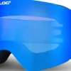 Eyewear-Bloc Eyewear BLOC Thirty-Five Goggle - New Matt Blue-Brown Blue Mirror