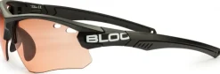 Eyewear-Bloc Eyewear BLOC Titan Sunglasses - Black-Red 4 Lens Pack