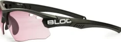 Eyewear-Bloc Eyewear BLOC Titan Sunglasses - Black-Red 4 Lens Pack