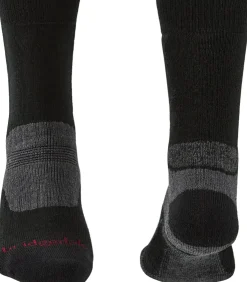 Socks|Socks-Bridgedale Mens Hike Midweight Merino Socks - Black