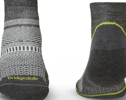 Socks|Socks-Bridgedale Mens Hike Ultralight T2 Coolmax Performance Low Socks - Graphite