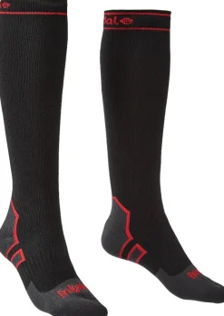 Socks|Socks-Bridgedale Mens StormSock Heavyweight Knee Socks - Black