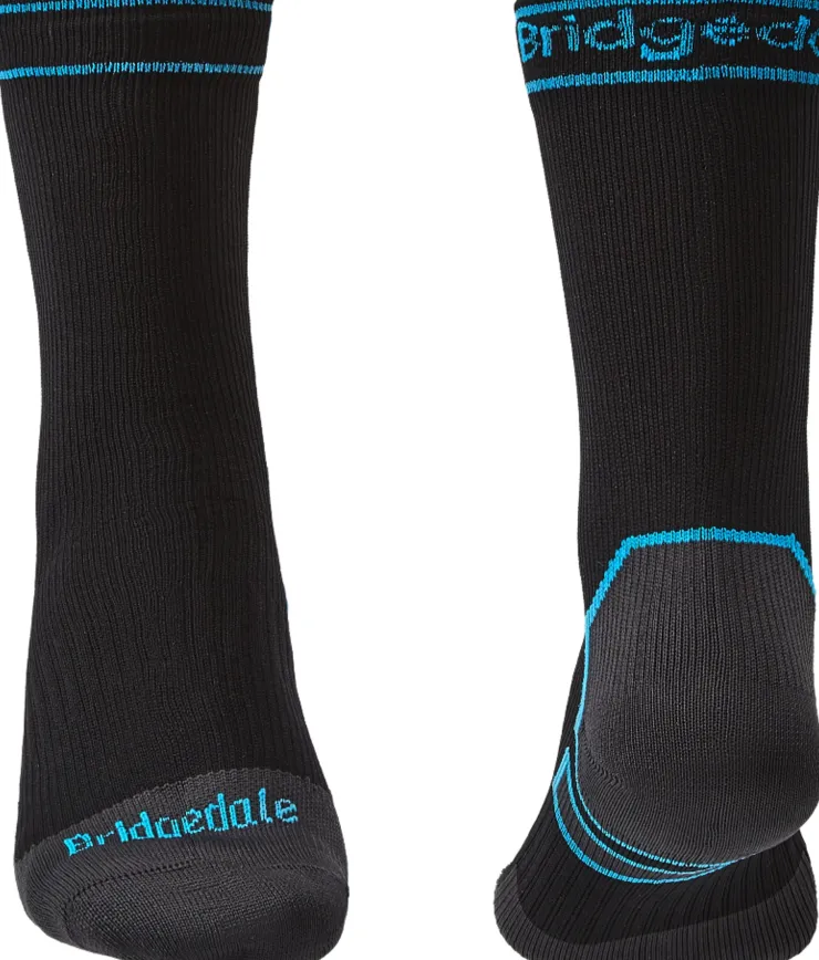 Socks|Socks-Bridgedale Mens StormSock Midweight Boot Sock - Black