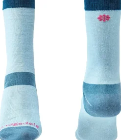 Socks|Socks-Bridgedale Womens Coolmax Liner Socks - Twin Pack - Sky