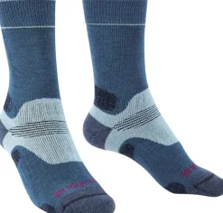 Socks|Socks-Bridgedale Womens Hike Midweight Merino Socks - Blue-Sky