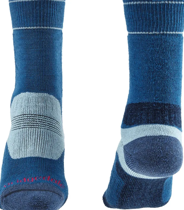 Socks|Socks-Bridgedale Womens Hike Midweight Merino Socks - Blue-Sky