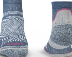 Socks|Socks-Bridgedale Womens Hike Ultralight T2 Coolmax Performance Low Socks - Dark Denim