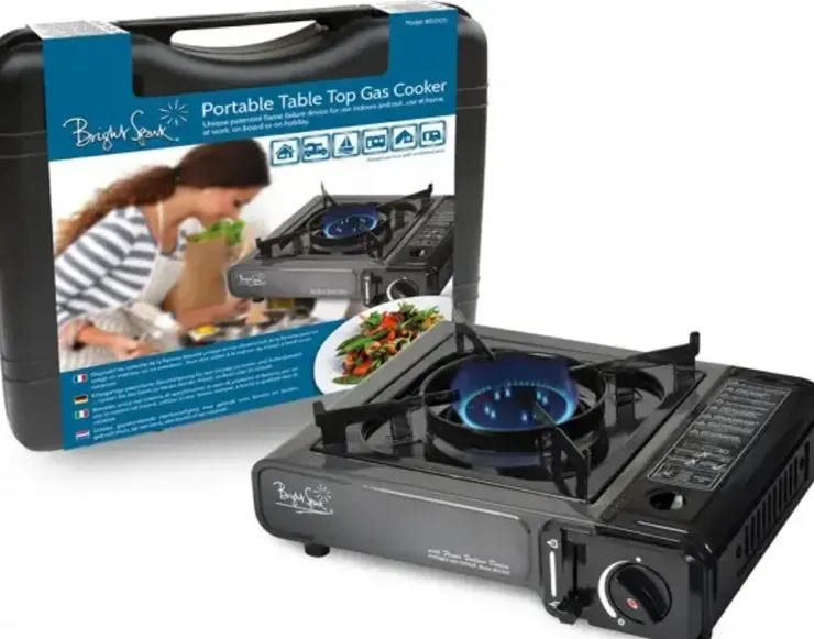 Family & Group Stoves-Go Gas Bright Spark Portable Table Top Gas Cooker