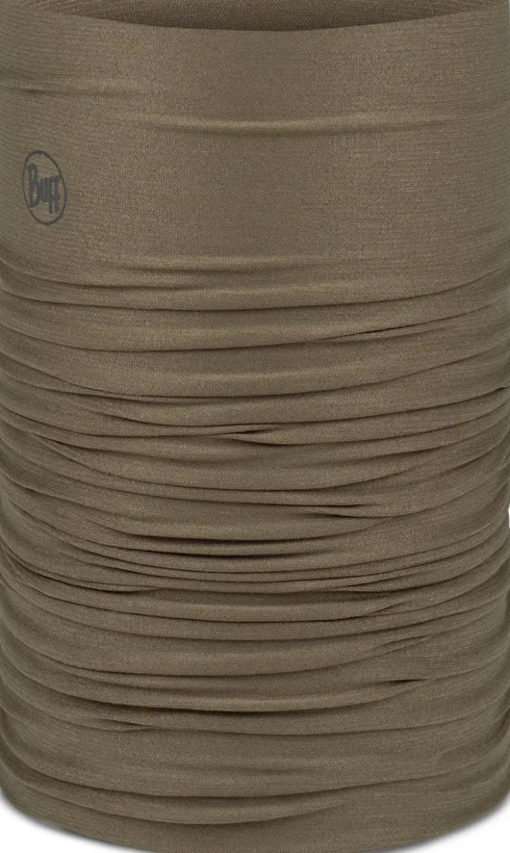 Neck Warmers-Buff Coolnet UV Insect Shield - Solid Tundra Khaki
