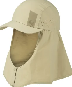 Hats-Buff Desert Cap - Solid Birch Grey