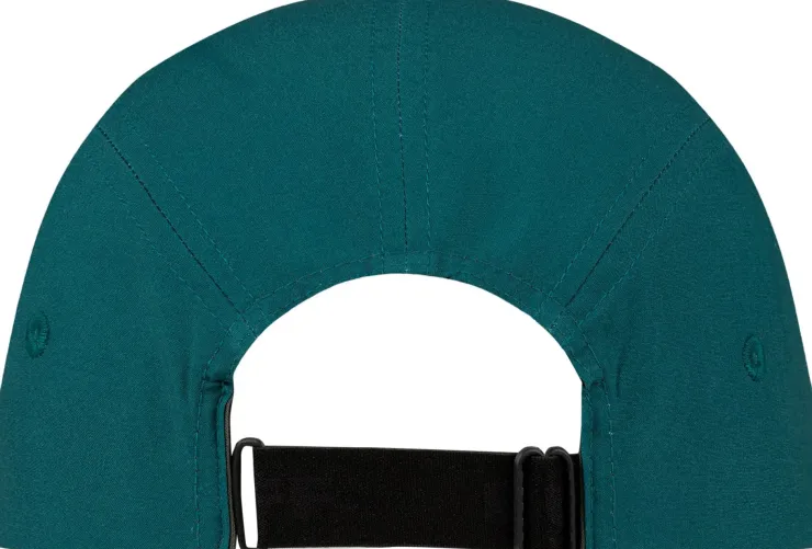 Hats-Buff 5 Panel Go Cap - Solid Teal
