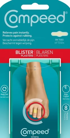 First Aid-Compeed Toe Blister Plasters