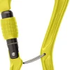 Carabiners & Quickdraws-DMM Ceros Screwgate Carabiner - Lime