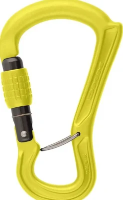 Carabiners & Quickdraws-DMM Ceros Screwgate Carabiner - Lime