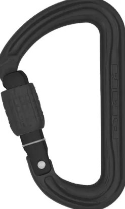 Carabiners & Quickdraws-DMM Shadow Screwgate Carabiner - Matt Grey