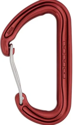Carabiners & Quickdraws-DMM Spectre 2 Wire Gate Carabiner - Red