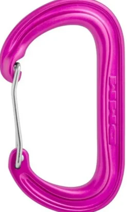 Carabiners & Quickdraws-DMM WallDO Wiregate Carabiner - Pink