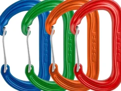 Carabiners & Quickdraws-DMM WallDO Wiregate Carabiner - 4 Pack Assorted