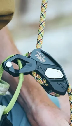 Belay & Protection-Edelrid Pinch Semi Automatic Belay Device