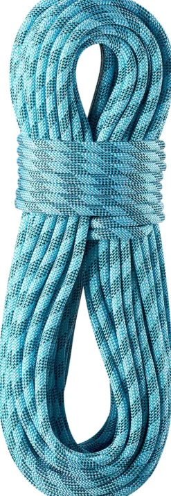 Ropes & Slings-Edelrid Python 10mm x 60m Climbing Rope - Blue