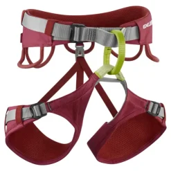 Harnesses-Edelrid Womens Jayne IV Climbing Harness - Rhubarb Red